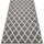 Dom Dywany Rugsx Dywan BCF Morad TRELIS koniczyna marokańska - 120x170 cm Czarny