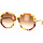 Zegarki & Biżuteria  Damskie okulary przeciwsłoneczne Chloe Occhiali da Sole Chloé CH0105S 001 Brązowy