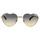 Zegarki & Biżuteria  Damskie okulary przeciwsłoneczne Chloe Occhiali da Sole Chloé CH0071S 002 Złoty