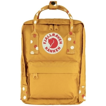 Fjallraven FJÄLLRÄVEN Kanken Mini Backpack - Ochre-Confetti Pattern Żółty