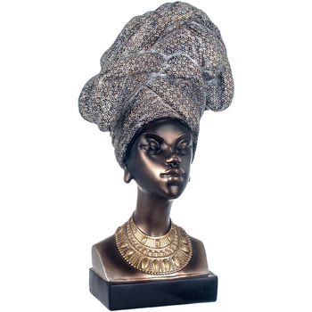 Dom Statuetki i figurki  Signes Grimalt Figura Afrykańska Głowa Czarny