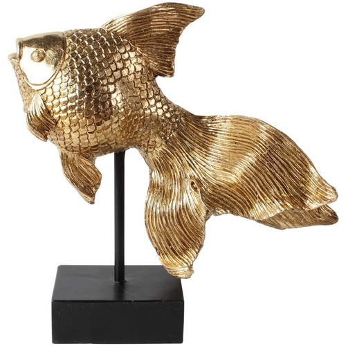 Dom Statuetki i figurki  Signes Grimalt Podstawowa Figura Ryb Złoty