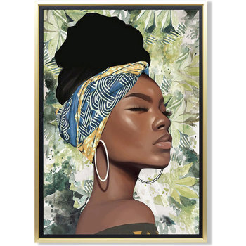 Dom Obrazy Signes Grimalt African Woman Box Zielony