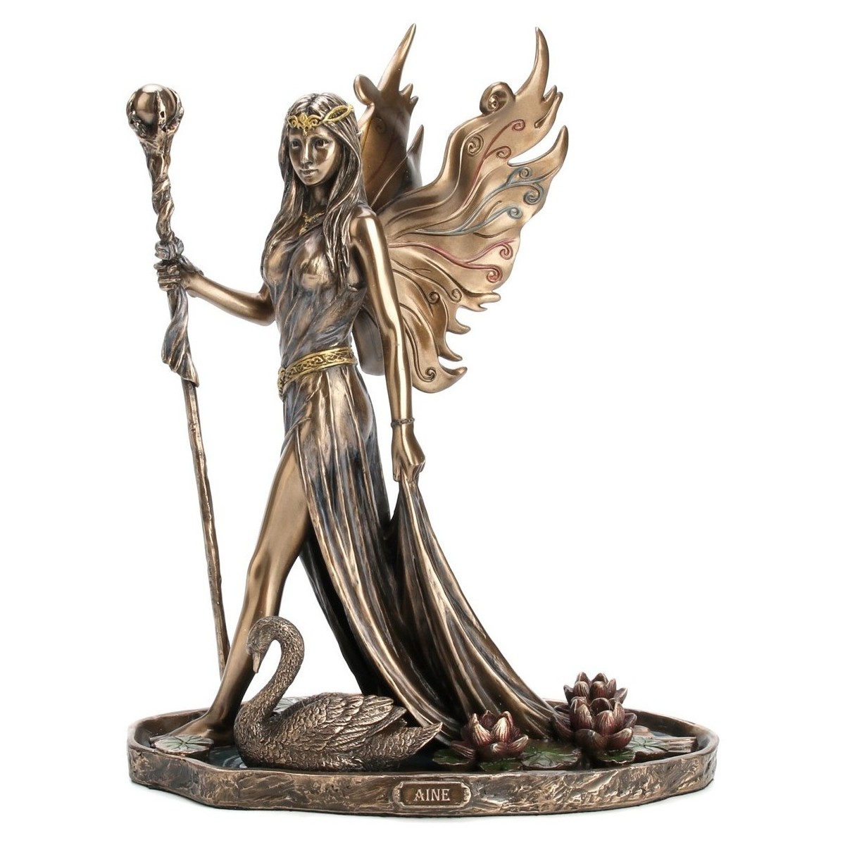 Dom Statuetki i figurki  Signes Grimalt Figrua Aine Queen Hadas Złoty