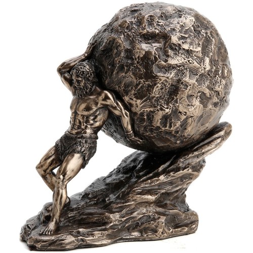 Dom Statuetki i figurki  Signes Grimalt Bóg Sysyphus Rolling Złoty