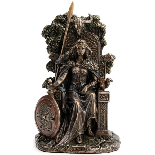 Dom Statuetki i figurki  Signes Grimalt Celtycka Bogini Złoty