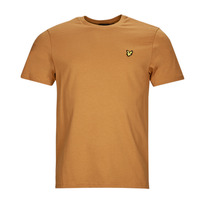 tekstylia Męskie T-shirty z krótkim rękawem Lyle & Scott PLAIN T SHIRT Camel