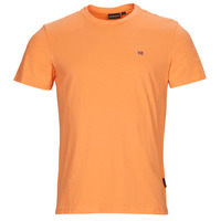 tekstylia Męskie T-shirty z krótkim rękawem Napapijri SALIS Pomarańczowy
