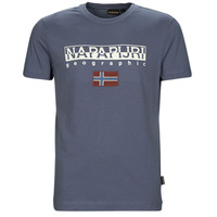 tekstylia Męskie T-shirty z krótkim rękawem Napapijri AYAS Niebieski