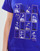 tekstylia Damskie T-shirty z krótkim rękawem One Step FW10001 Niebieski