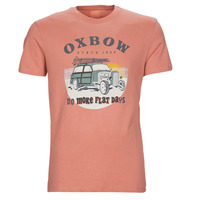 tekstylia Męskie T-shirty z krótkim rękawem Oxbow P1TONKY Siena