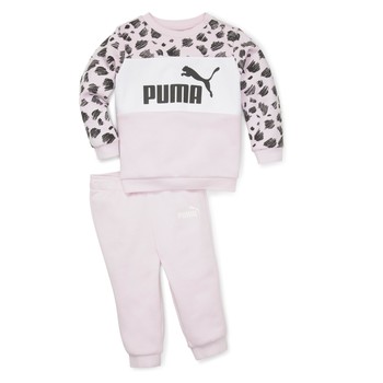 tekstylia Dziewczynka Komplet Puma ESS PUMA MATES INFANTS JOGGER Różowy