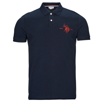 tekstylia Męskie Koszulki polo z krótkim rękawem U.S Polo Assn. KORY Marine