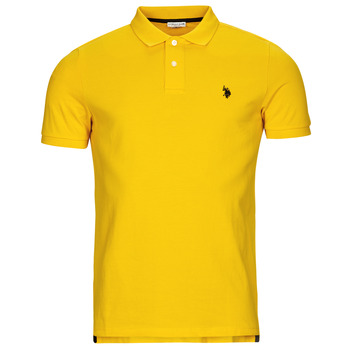 tekstylia Męskie Koszulki polo z krótkim rękawem U.S Polo Assn. KING Żółty