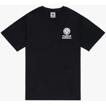 tekstylia T-shirty i Koszulki polo Franklin & Marshall JM3012.1000P01-980 Czarny