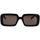 Zegarki & Biżuteria  okulary przeciwsłoneczne Yves Saint Laurent Occhiali da Sole Saint Laurent SL 534 SUNRISE 001 Czarny