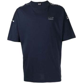 tekstylia Męskie T-shirty i Koszulki polo Ea7 Emporio Armani T-shirt Niebieski