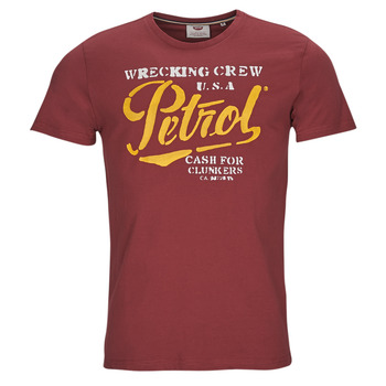 tekstylia Męskie T-shirty z krótkim rękawem Petrol Industries T-Shirt SS Classic Print Bordeaux