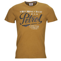 tekstylia Męskie T-shirty z krótkim rękawem Petrol Industries T-Shirt SS Classic Print Brązowy