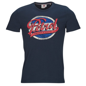 tekstylia Męskie T-shirty z krótkim rękawem Petrol Industries T-Shirt SS Classic Print Marine