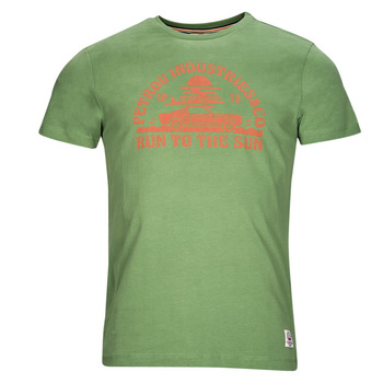 tekstylia Męskie T-shirty z krótkim rękawem Petrol Industries T-Shirt SS Zielony