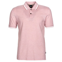 tekstylia Męskie Koszulki polo z krótkim rękawem BOSS Parlay 183 Różowy