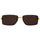 Zegarki & Biżuteria  Męskie okulary przeciwsłoneczne Bottega Veneta Occhiali da Sole  BV1126S 002 Złoty