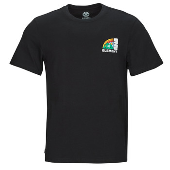 tekstylia Męskie T-shirty z krótkim rękawem Element FARM SS Czarny