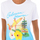 tekstylia Damskie T-shirty z krótkim rękawem Galvanni GLVSW1127601-WHITE Biały
