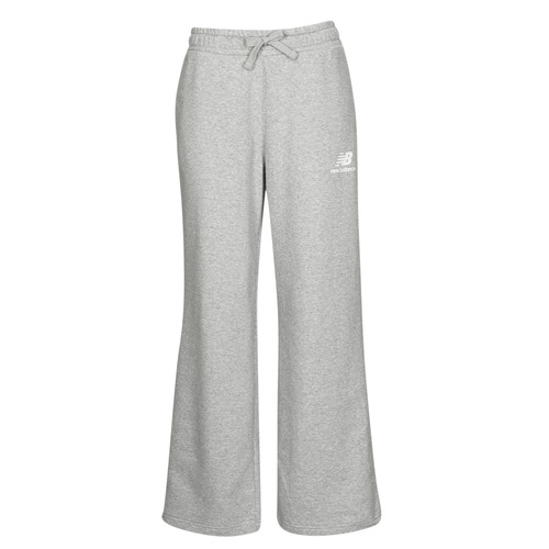 tekstylia Damskie Spodnie dresowe New Balance Essentials Stacked Logo Sweat Pant Szary
