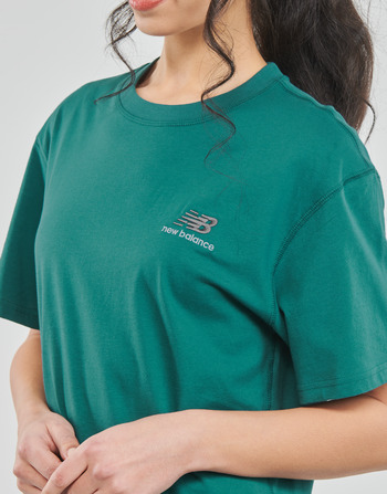 New Balance Uni-ssentials Cotton T-Shirt Zielony