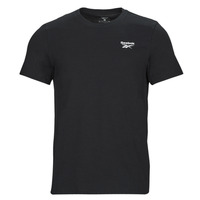tekstylia Męskie T-shirty z krótkim rękawem Reebok Classic Left Chest Logo Tee Czarny