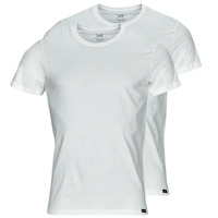 tekstylia Męskie T-shirty z krótkim rękawem Lee TWIN PACK CREW Biały