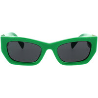 Zegarki & Biżuteria  Damskie okulary przeciwsłoneczne Miu Miu Occhiali da Sole Miu Miu MU09WS 19C5S0 Zielony