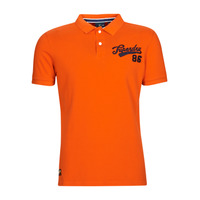 tekstylia Męskie Koszulki polo z krótkim rękawem Superdry VINTAGE SUPERSTATE POLO Pomarańczowy