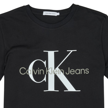Calvin Klein Jeans MONOGRAM LOGO T-SHIRT Czarny