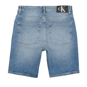 Calvin Klein Jeans REG SHORT MID BLUE Niebieski