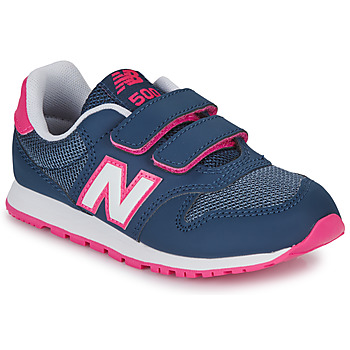 Buty Dziewczynka Trampki niskie New Balance 500 Niebieski / Różowy
