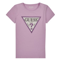 tekstylia Dziewczynka T-shirty z krótkim rękawem Guess SS T SHIRT Mauve