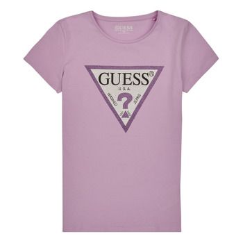 tekstylia Dziewczynka T-shirty z krótkim rękawem Guess SS T SHIRT Mauve
