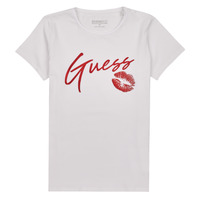 tekstylia Dziewczynka T-shirty z krótkim rękawem Guess SS T SHIRT Biały