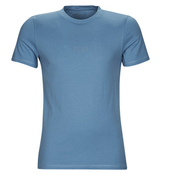 tekstylia Męskie T-shirty z krótkim rękawem Guess AIDY CN SS TEE Niebieski