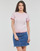 tekstylia Damskie T-shirty z krótkim rękawem Guess SS CN EDURNE TEE Różowy