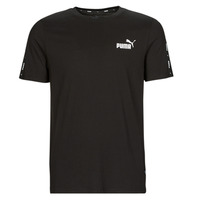 tekstylia Męskie T-shirty z krótkim rękawem Puma ESS+ TAPE Czarny