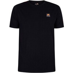 tekstylia Męskie T-shirty z krótkim rękawem Ellesse 199518 Czarny