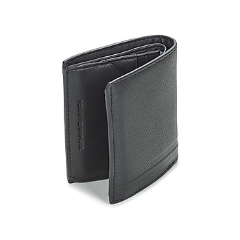 Tommy Hilfiger TH BUSINESS LEATHER TRIFOLD Czarny