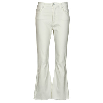 tekstylia Damskie Jeans flare / rozszerzane  Ikks BW29065 Biały