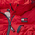 tekstylia Damskie Kurtki ocieplane Tommy Jeans Alaska Puffer Jacket Czerwony