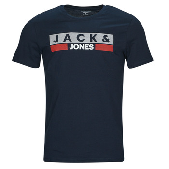 tekstylia Męskie T-shirty z krótkim rękawem Jack & Jones JJECORP LOGO TEE SS O-NECK Marine