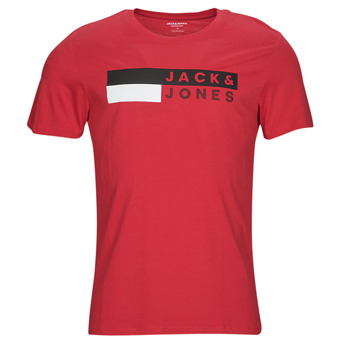 tekstylia Męskie T-shirty z krótkim rękawem Jack & Jones JJECORP LOGO TEE SS O-NECK Czerwony